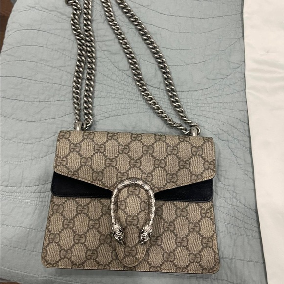 Gucci Handbags - Gucci Dionysus Mini Black Purse